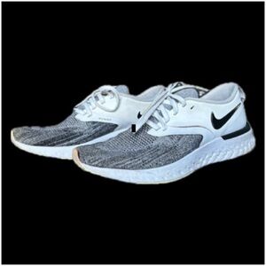 NIKE ODYSSEY REACT 2 FLYKNIT MENS ‘BLACK WHITE’ [AH1015-100] 2019 NIB